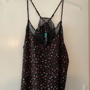 NWT 1. State Sair Lace Detail Cami Blouse